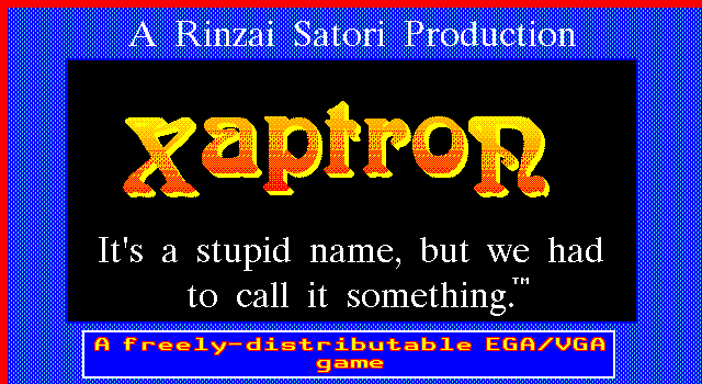 Xaptron box art