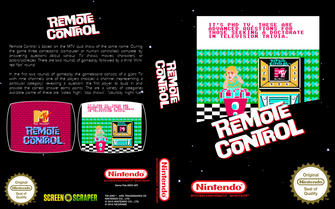 MTV's Remote Control — box-texture (SS)