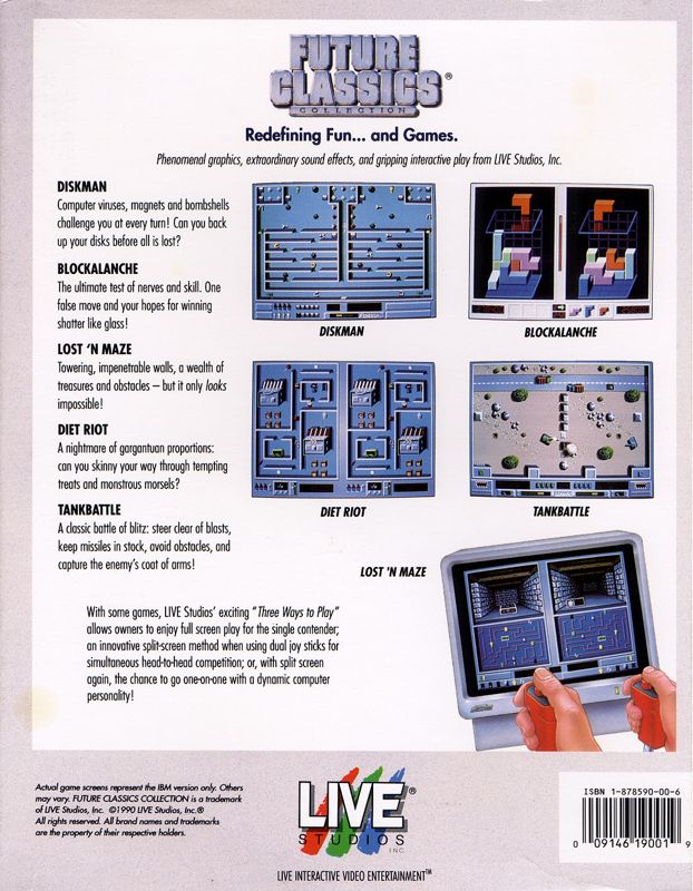 Future Classics Collection — box-2D-back (US)