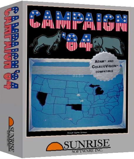 Campaign '84 — box-3D (US)