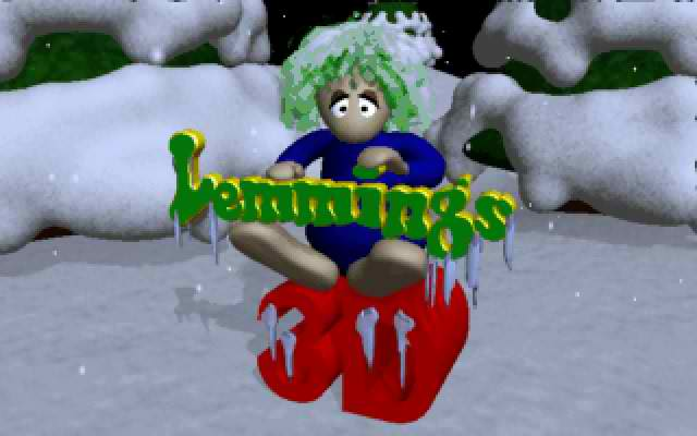 3D Lemmings Winterland — sstitle (EU)