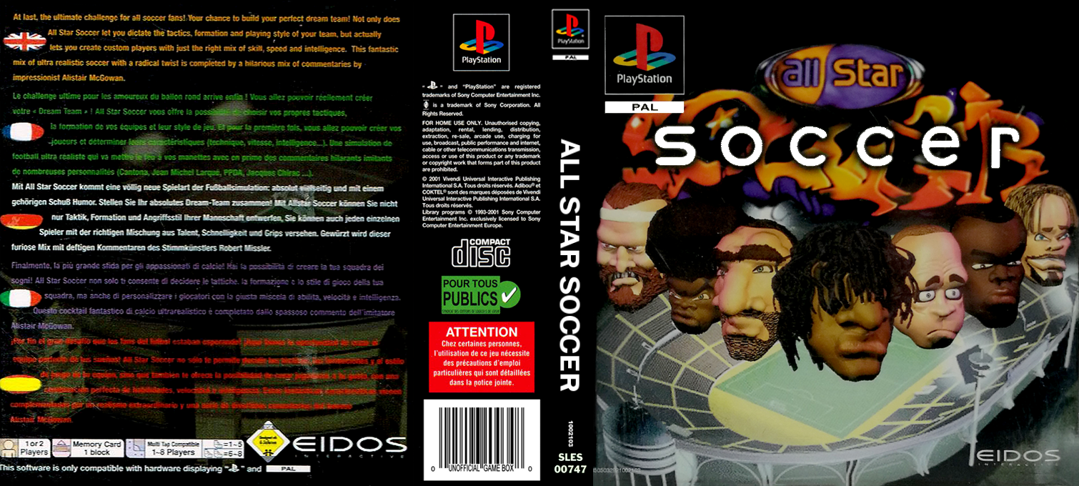 All Star Soccer — box-texture (EU)