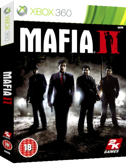 Mafia II — box-3D (UK)