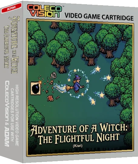 Adventure Of A Witch - The Flightful Night — box-3D (WOR)