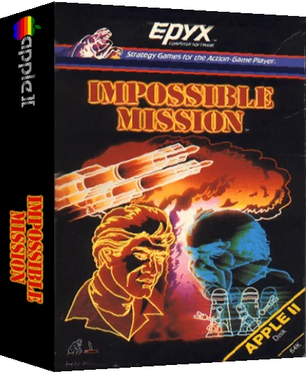 Impossible Mission — box-3D (US)