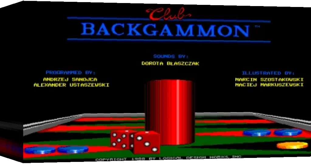 Club Backgammon — box-3D (WOR)