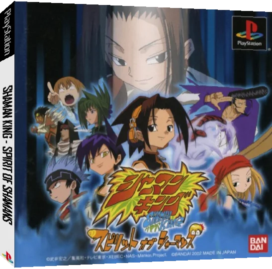 Shaman King - Spirit Of Shamans — box-3D (JP)
