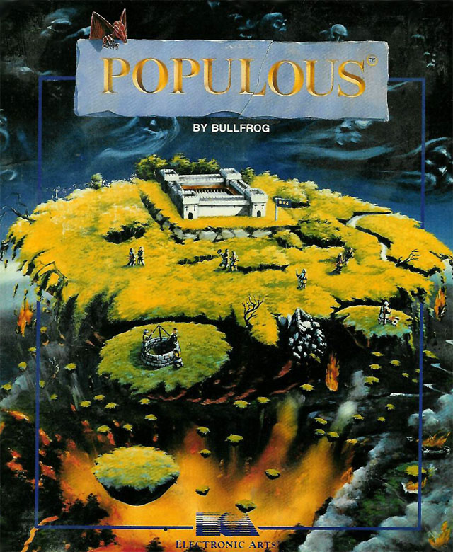 Populous - The Promised Lands box art