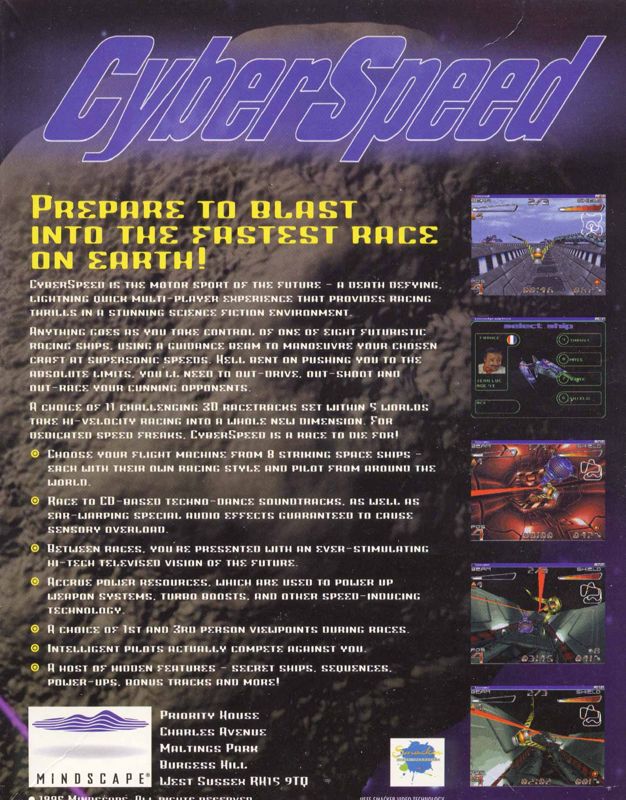 CyberSpeed — box-2D-back (WOR)