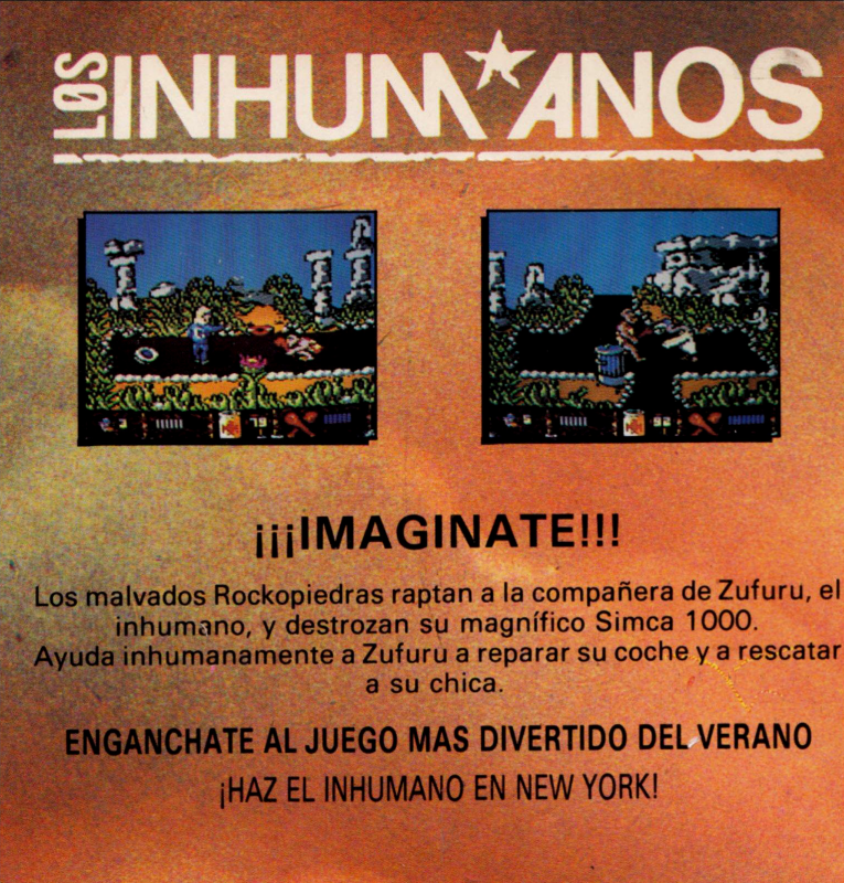 Inhumanos, Los — box-2D-back (SP)