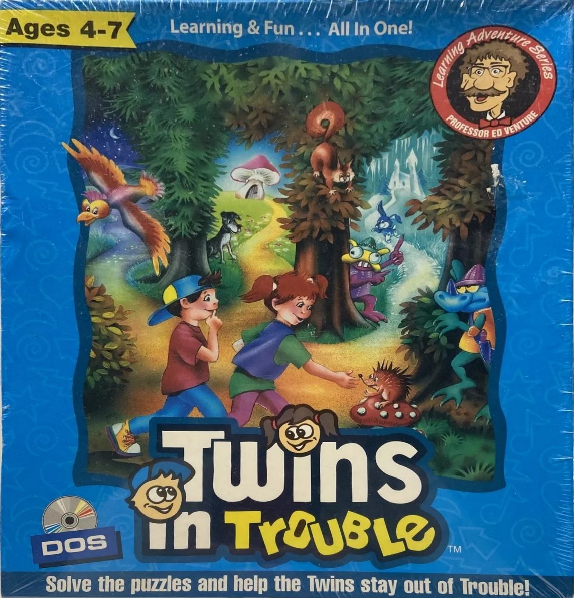 Twins in Trouble box art