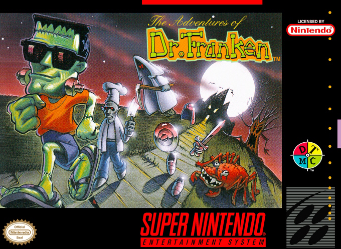 Adventures Of Dr. Franken, The box art