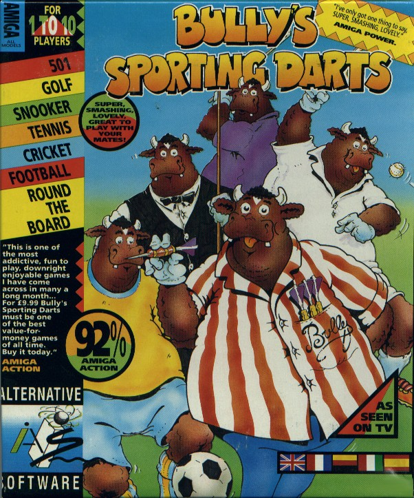 Bully's Sporting Darts box art