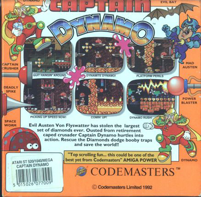 Captain Dynamo — box-2D-back (EU)