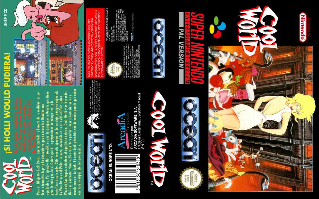 Cool World — box-texture (EU)