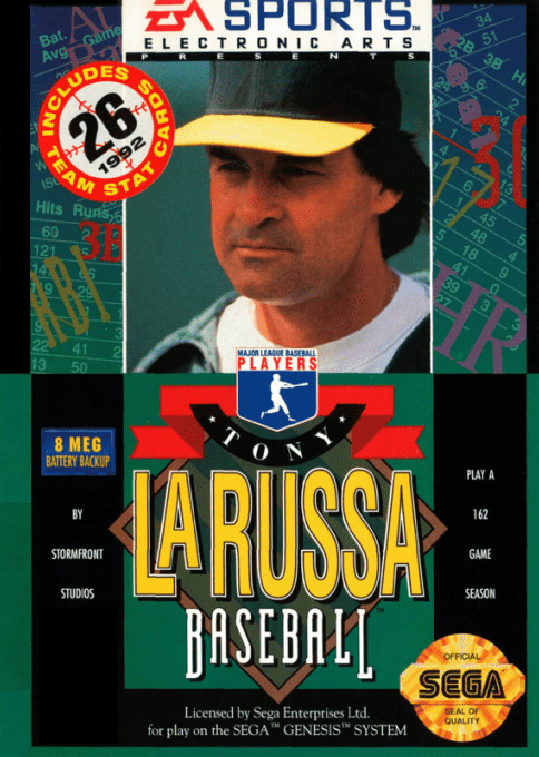 Tony La Russa Baseball box art