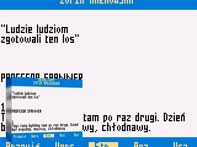 Medaliony By Zofia Nalkowska — mixrbv2 (WOR)