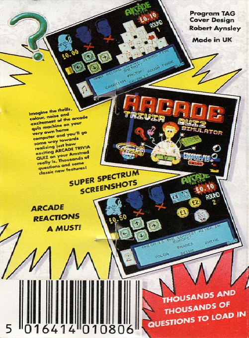 Arcade Trivia Quiz — box-2D-back (WOR)