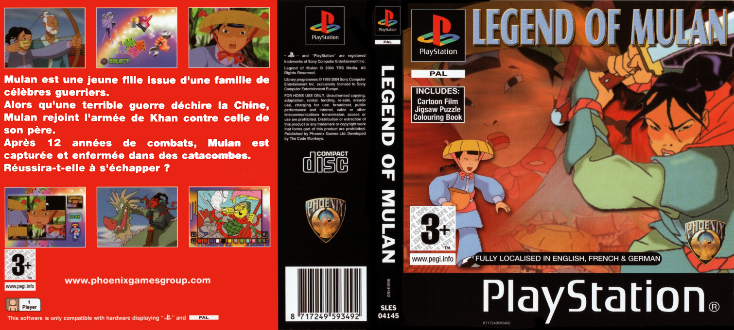 Legend of Mulan — box-texture (FR)