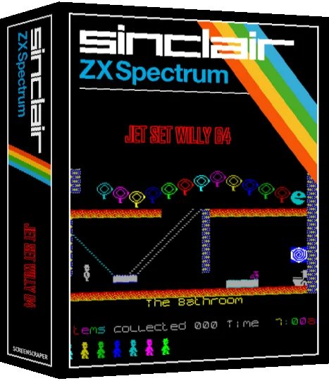 Jet Set Willy 64 — box-3D (SS)