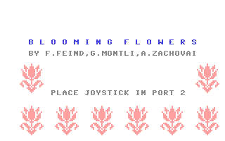 Blooming Flowers — sstitle (WOR)