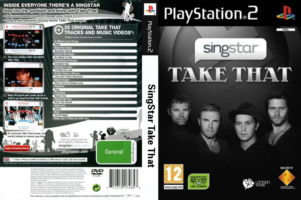 SingStar Take That — box-texture (EU)
