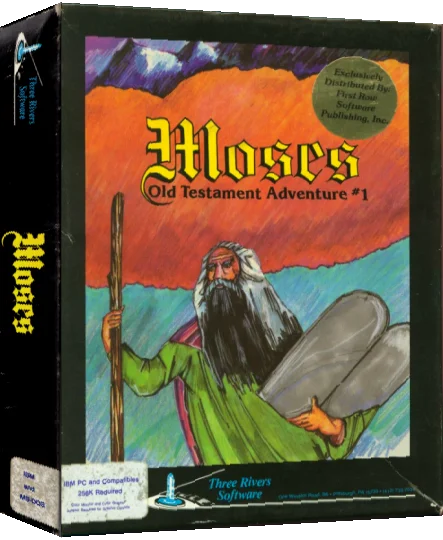 Moses - Old Testament Adventure 1 — box-3D (US)