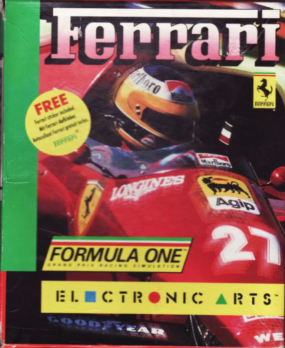 Ferrari Formula One box art