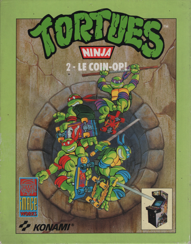 Teenage Mutant Hero Turtles - The Coin-Op! — box-2D (FR)