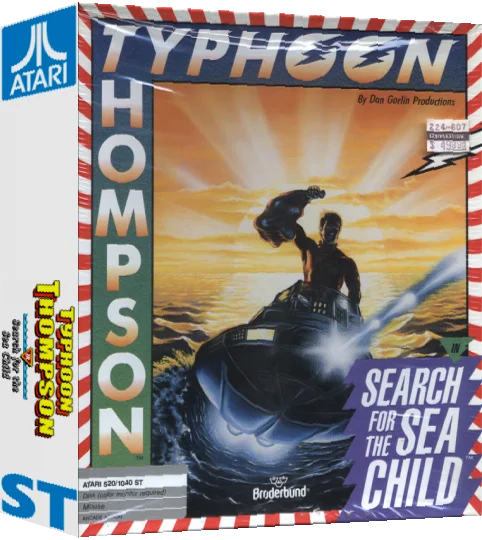 Typhoon Thompson in Search for the Sea Child — box-3D (US)