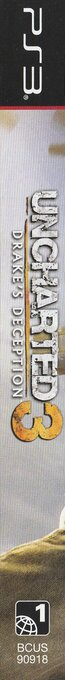 Uncharted 3 - Drake's Deception - Game of the Year Edition — box-2D-side (CA)