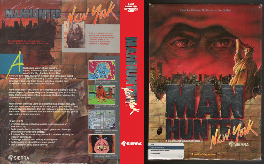 Manhunter - New York — box-texture (US)