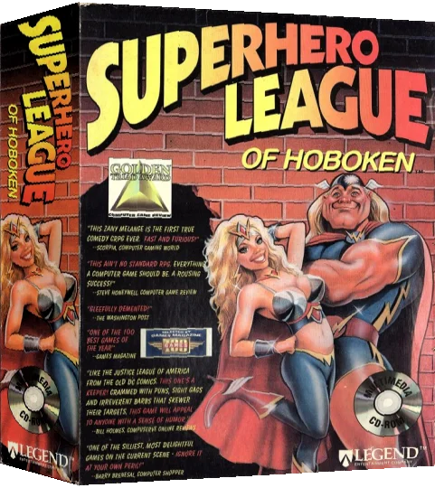 Superhero League Of Hoboken — box-3D (US)