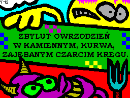 Zbylut Owrzodzien W Kamiennym, Kurwa, Zajebanym Czarcim Kregu — sstitle (WOR)