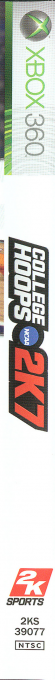 College Hoops 2K7 — box-2D-side (US)