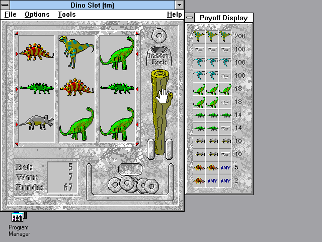 Dino Slot — ss (WOR)