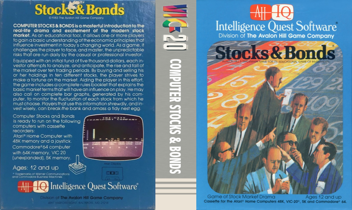 Computer Stocks And Bonds — box-texture (US)
