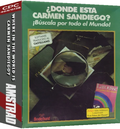 Poursuite De Carmen Sandiego Dans Le Monde, A La — box-3D (SP)