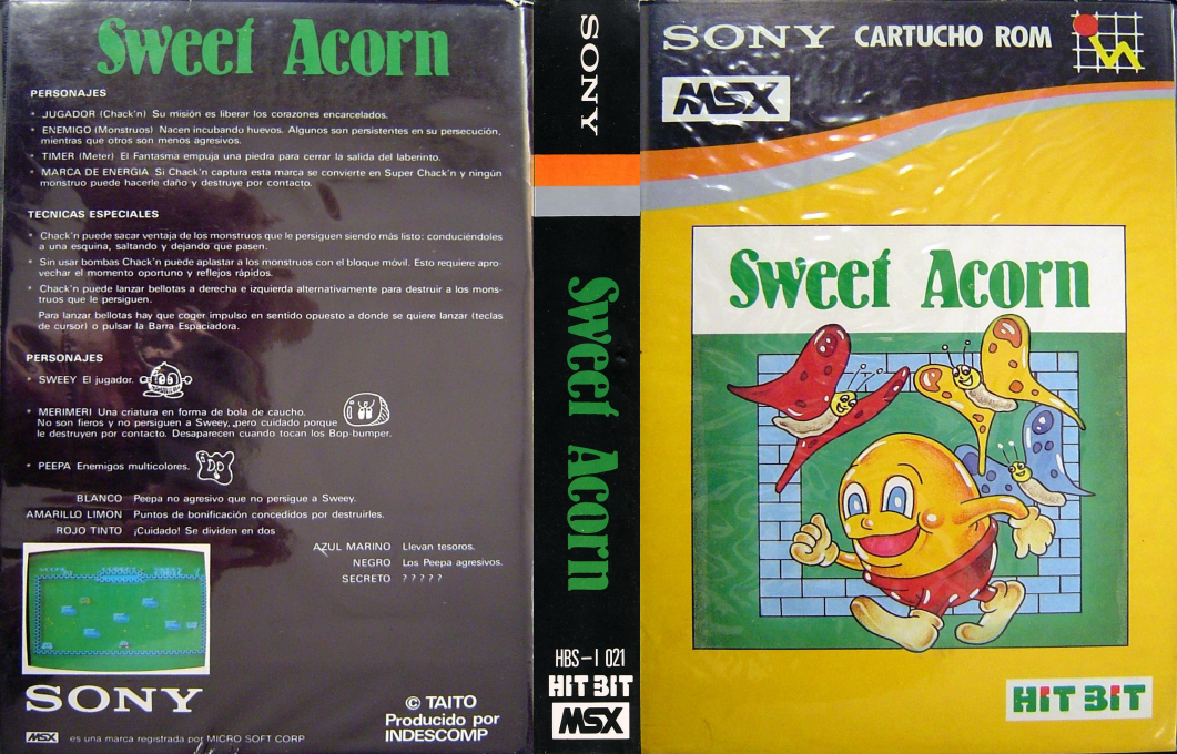Sweet Acorn — box-texture (SP)