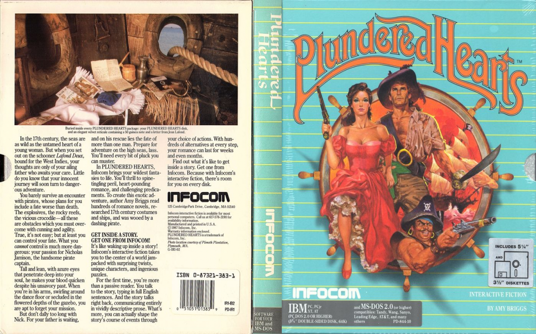 Plundered Hearts — box-texture (US)