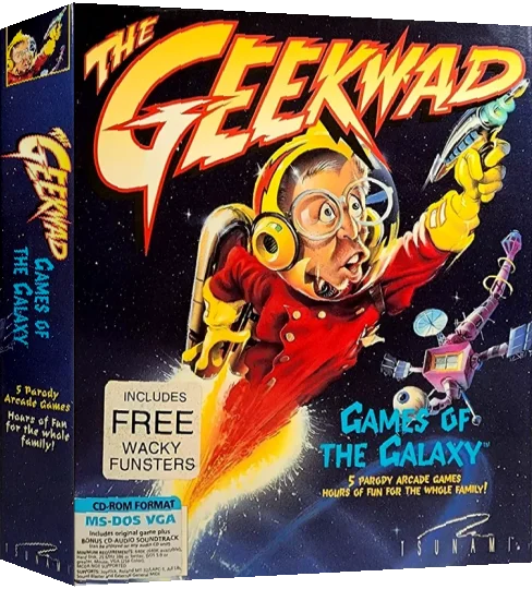 Geekwad, The - Games Of The Galaxy — box-3D (US)
