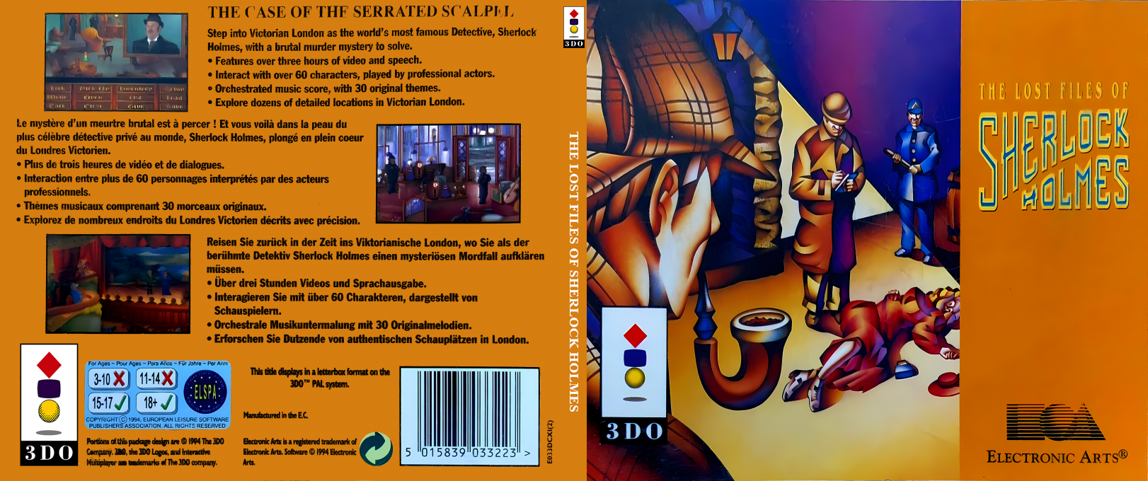 Lost Files of Sherlock Holmes, The — box-texture (EU)