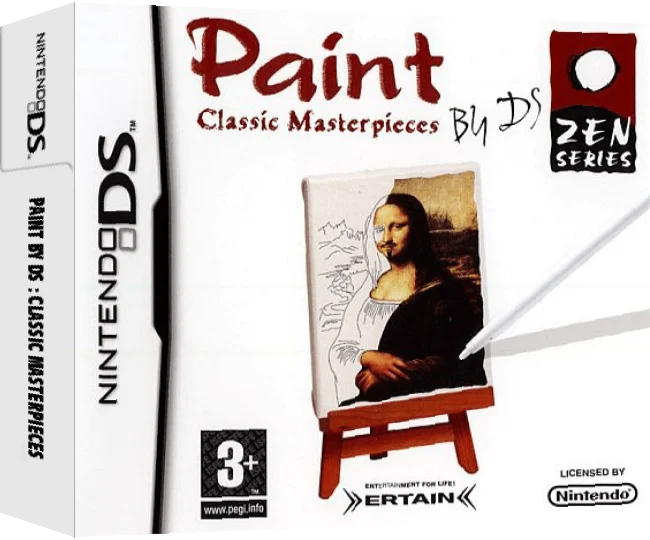 Paint by DS - Classic Masterpieces — box-3D (EU)