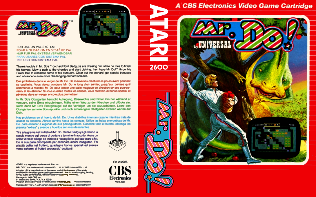 Mr. Do! — box-texture (EU)