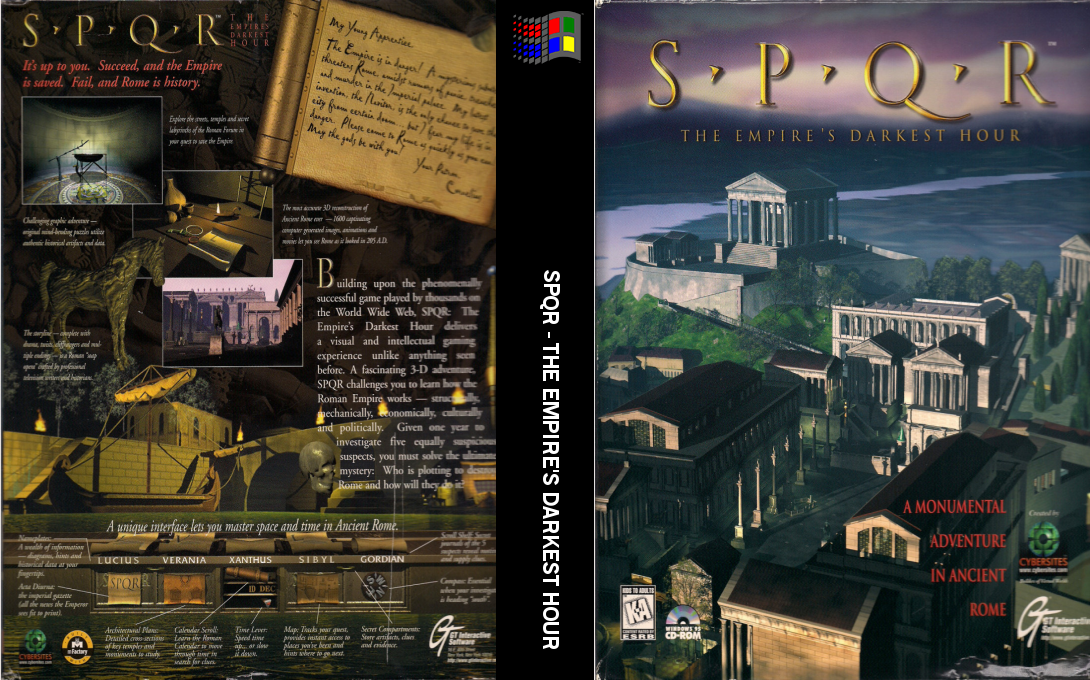 SPQR: The Empire's Darkest Hour — box-texture (WOR)