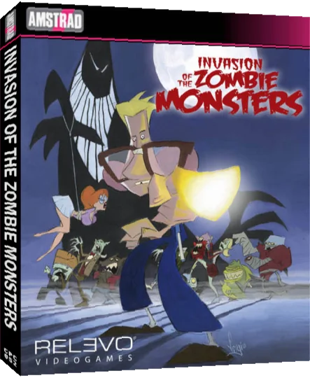 Invasion Of The Zombie Monsters — box-3D (EU)