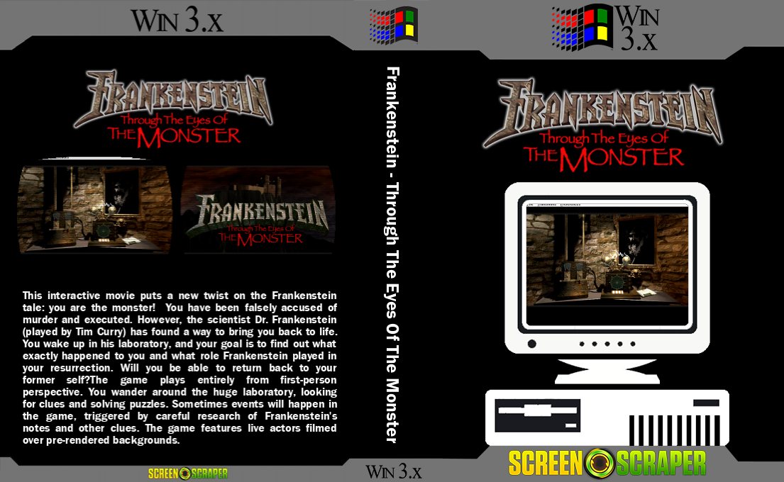 Frankenstein: Through the Eyes of the Monster — box-texture (SS)