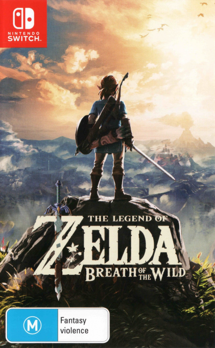 Legend of Zelda, The - Breath of the Wild — box-2D (AU)