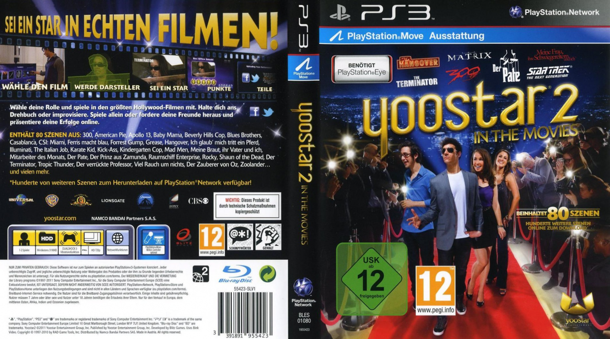 Yoostar 2 - In the Movies — box-texture (DE)