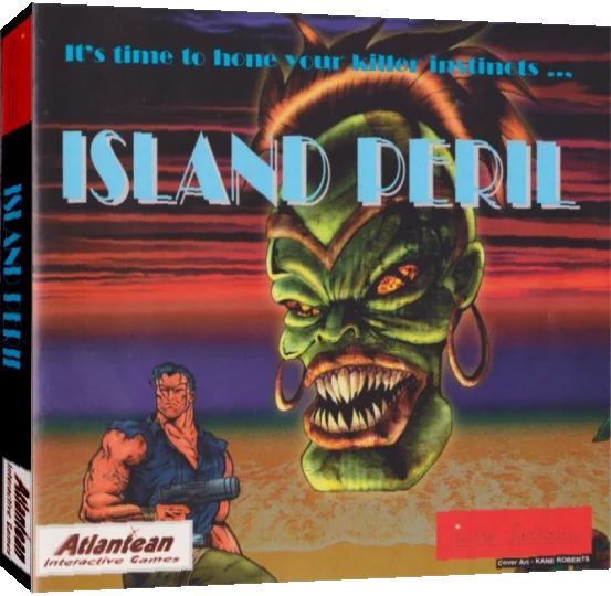 Island Peril — box-3D (CUS)
